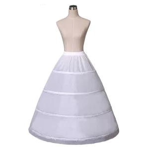 kf-S3a93526735b34cb5aaefd44bb6d0bb95L White 4 Hoops Ball Gown Petticoat Wedding Accessories Bride Crinoline Underskirt peticoat wedding dress costume adult petticoat